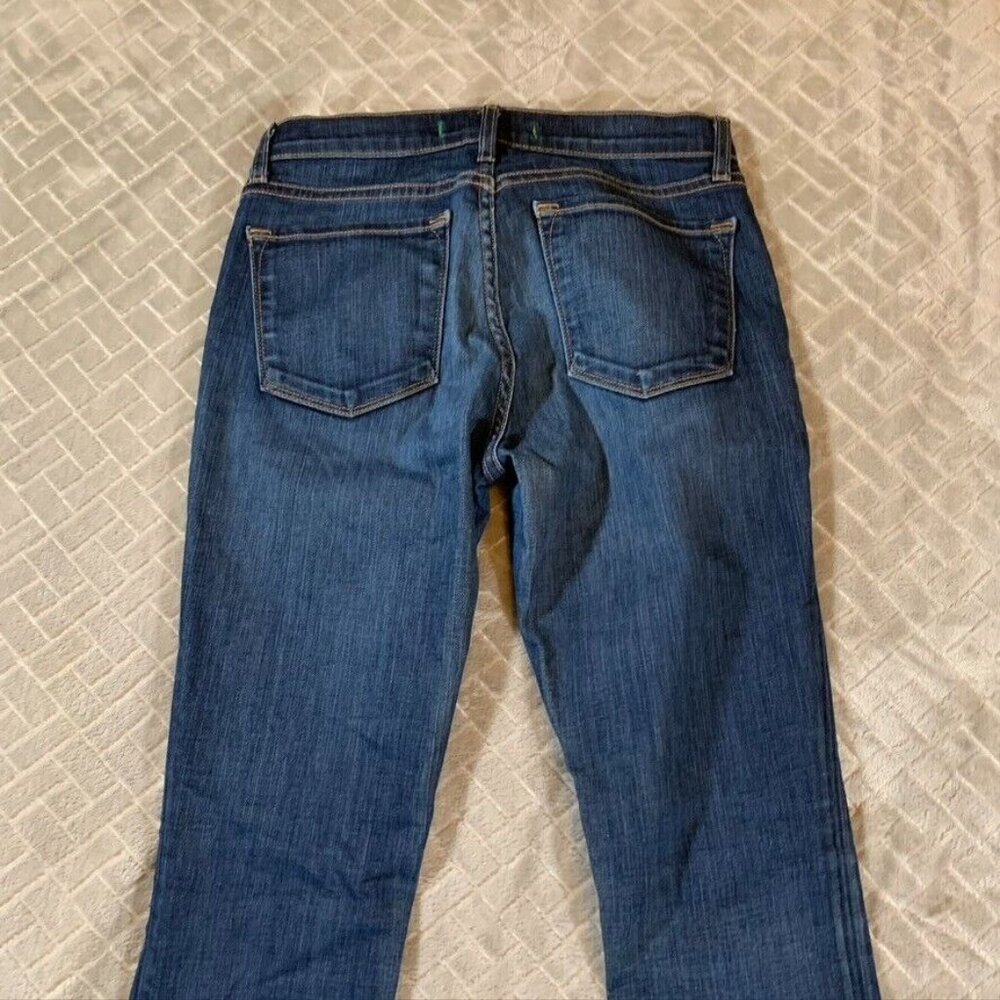 J Brand Womens 28 Denim Jeans Blue Skinny Dark Wash Low Rise Stretch - Picture 11 of 13